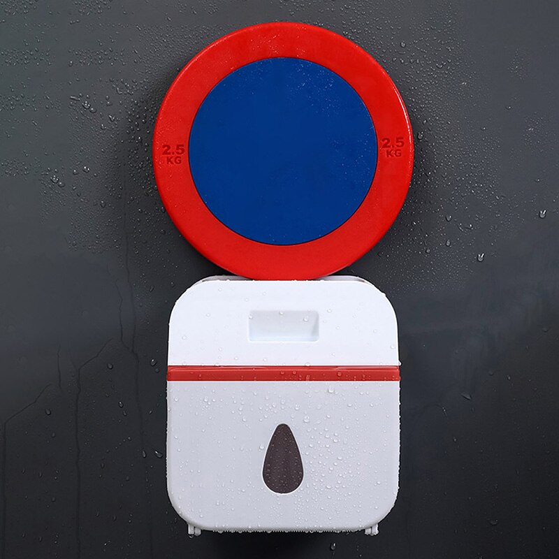 BAISPO Punch Free Waterproof Tissue Box Double Layer Storage Box Portable Toilet Paper Holder Bathroom Accessories Sets