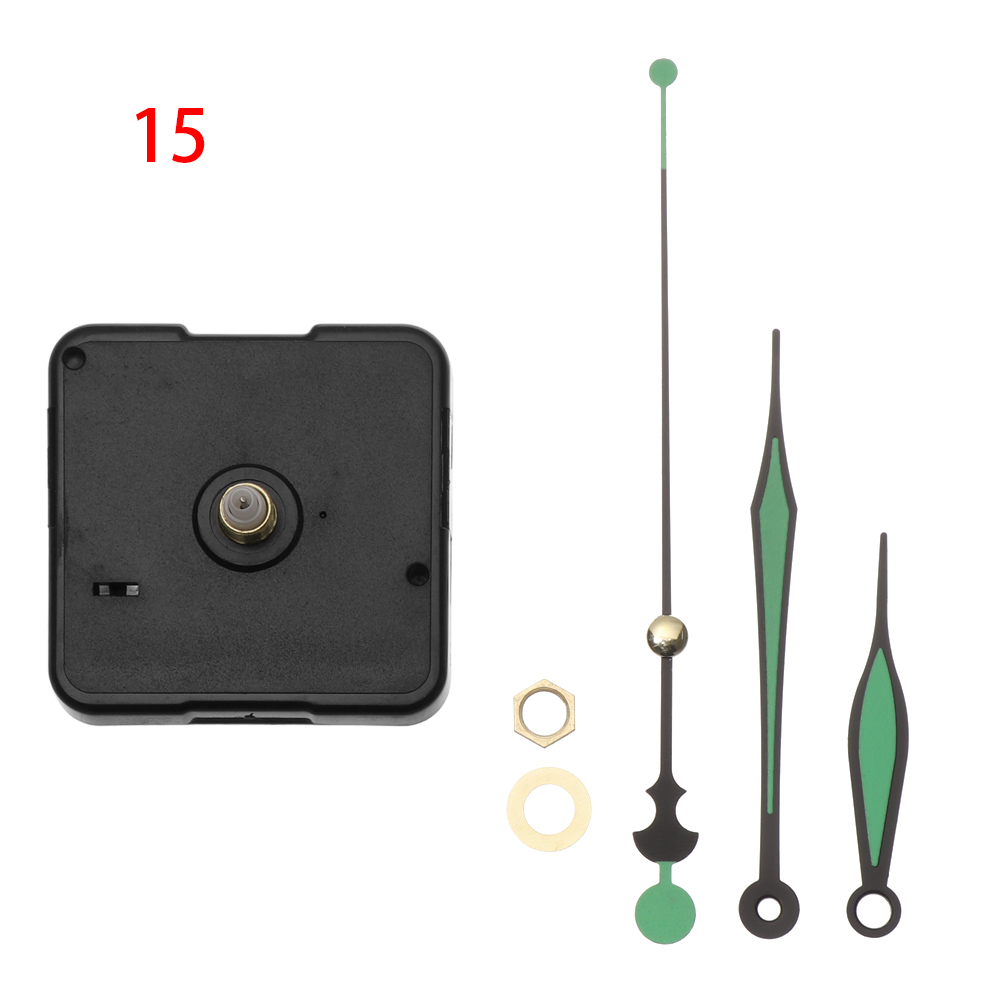 1 Set Stille Scannen Uurwerk Handmatige Diy Handwerk Beweging Bel Accessoires Wandklok Beweging Home Decor: 15