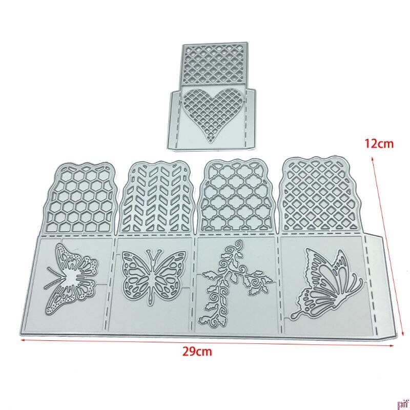 BENECREAT 2pcs Moon Embossing Cutting Dies Metal Star Bat Die Cuts Embossing Stencils Template For Paper Card Making Decoration DIY Scrapbooking Album Craft Decor, 0.8mm Thick - View #7