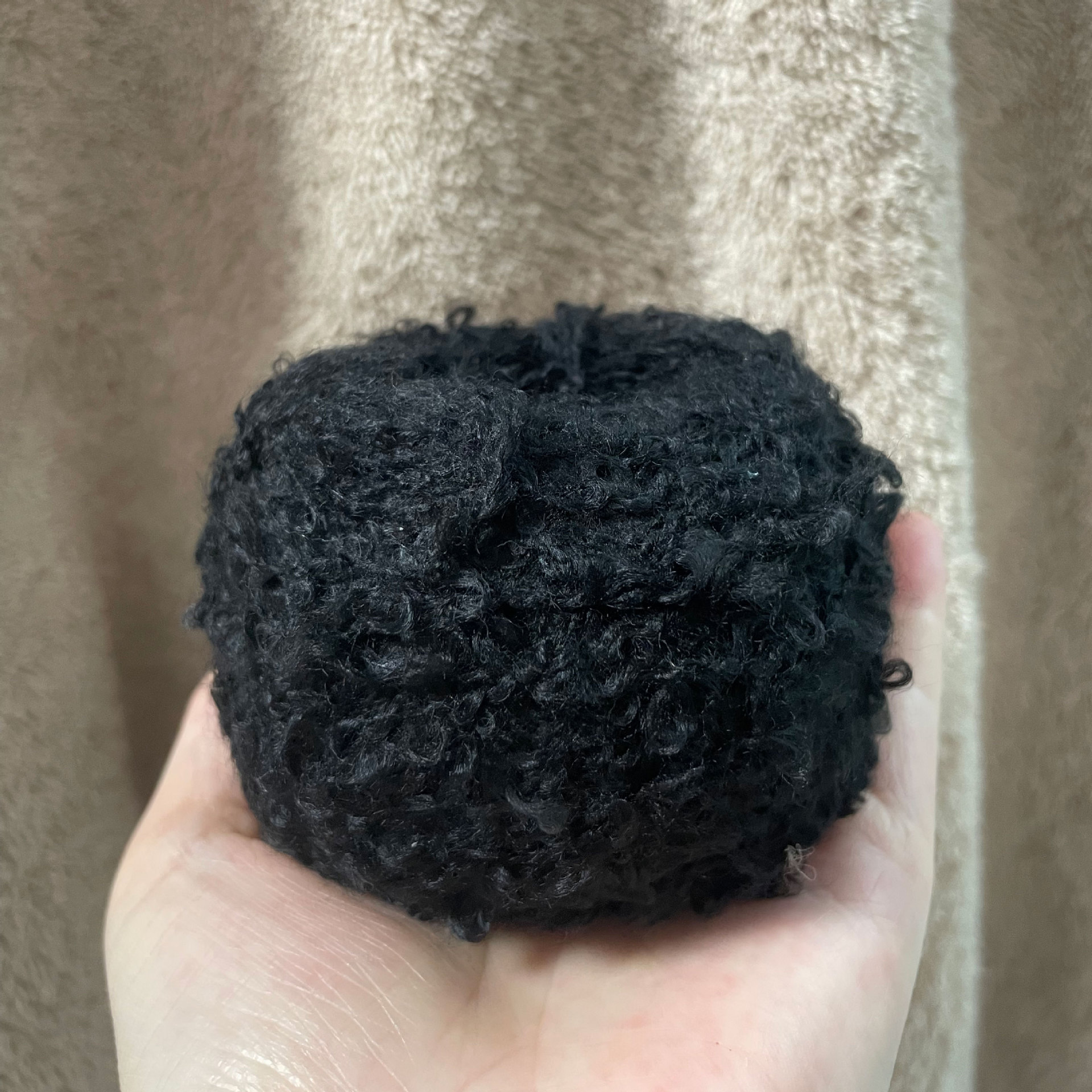 50g Wool Loop Yarn Mohair Yarn Ball Handmade Diy Crochet Doll Scarf Sweater: army green