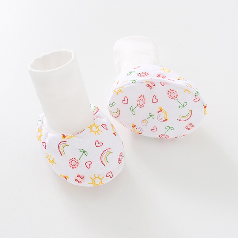 unisex 100% Baumwolle Baby Kappe, Bootie, und Baby Fäustlinge-Baby wesentliche für Neugeborenen-Baby Mädchen Zeug-Baby Junge Zubehör-B