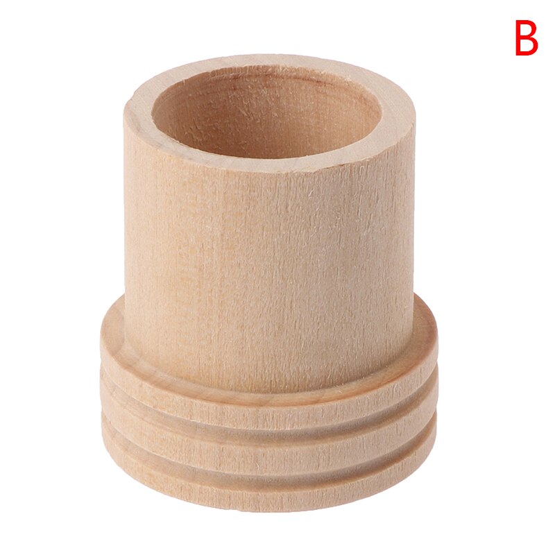 1Pc/3Pcs Houten Moxa Brandblusser Roller Roll Houder Stok Moxibustion Apparaat Massage Box Rookloze Acupunctuur: B