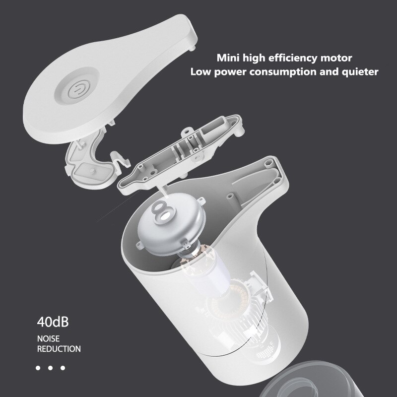 350ml Automatic Foam Soap Dispenser Smart Sensor Intelligent Liquid Soap Dispenser Touchless Hand Sanitizer USB Charging