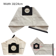 Bolsas de polvo lavables para aspiradora Karcher WD3, WD3300, MV3, SE4001, SE4002, 6.959-130, A2200, A2500, A2600, A2900, A3100