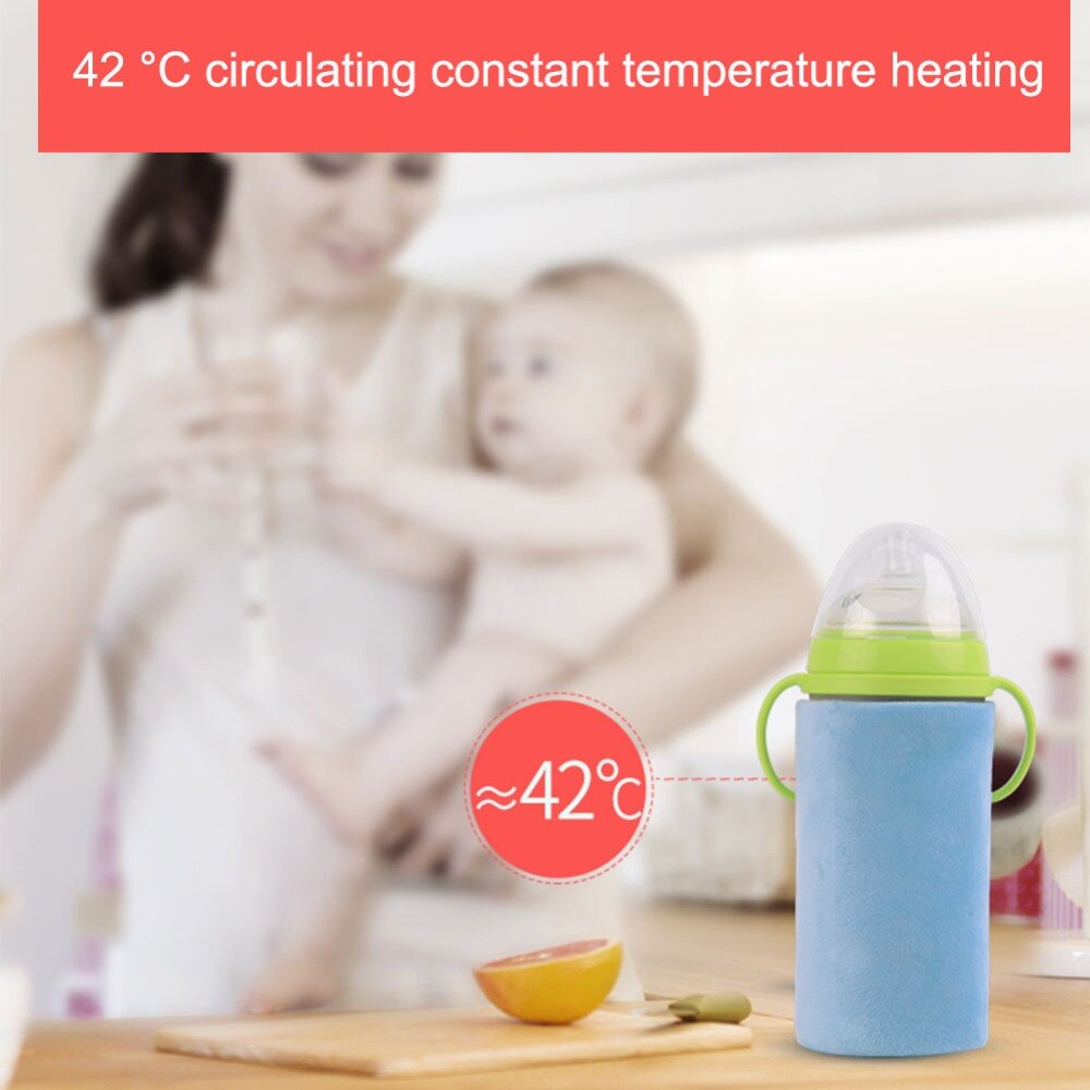 Couvercle universel Portable USB | Sac isolant pour biberons de bébé, couvercle universel pour Interface USB, chauffe-biberon, sac isolé