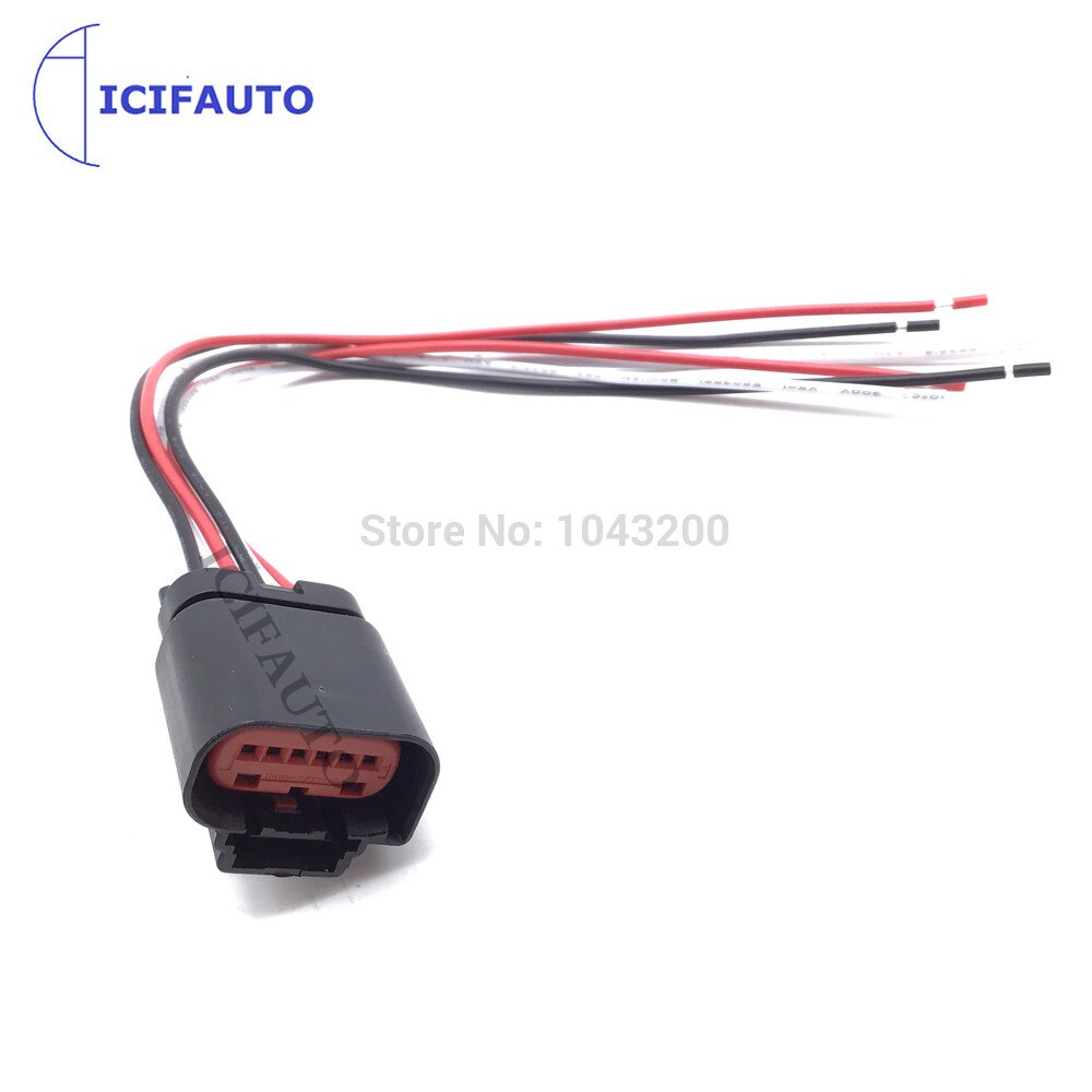 Medidor de flujo de aire masivo, enchufe del Sensor para Ford Land Rover Fiat Volvo Citroen Peugeot 6C1112B579AA 1376235 30777415 1920-KQ 9658127480