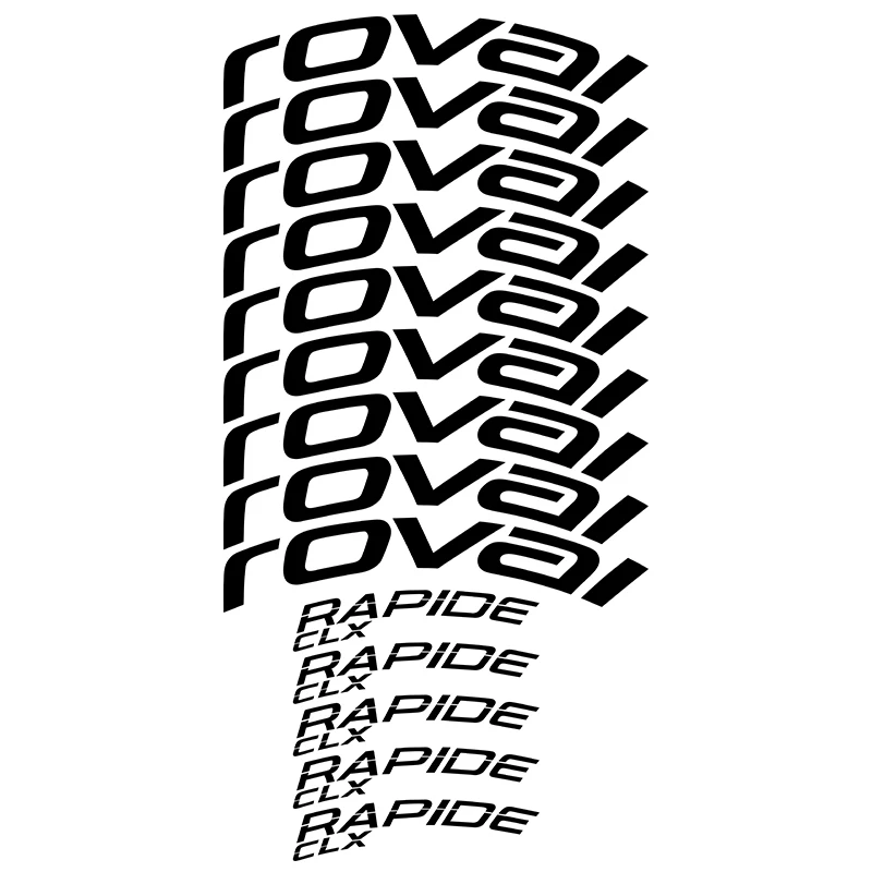 Racefiets RAPIDE CLX Wielset Stickers Fietsen Waterdichte Decoratieve Sticker Fiets Velg Decals Fietsaccessoires