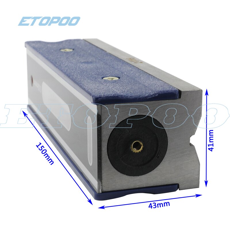 150mm 200mm Measurement Leveler High Precisio 0.02 / 0.05mm Level Graduation Bar Accuracy Graduated Bubble Vials Horizontal Bar