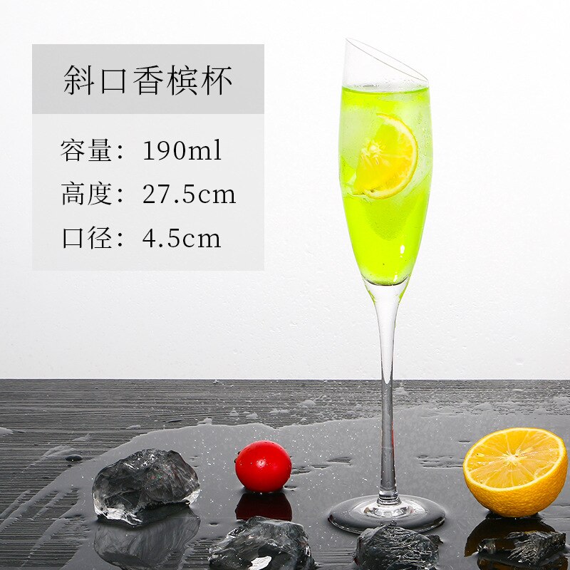 Verre à Cocktail verre à vin de personnalité | Verre à vin, verre à Martini Margaret service de verre à Champagne pour banquet de mariage: Z