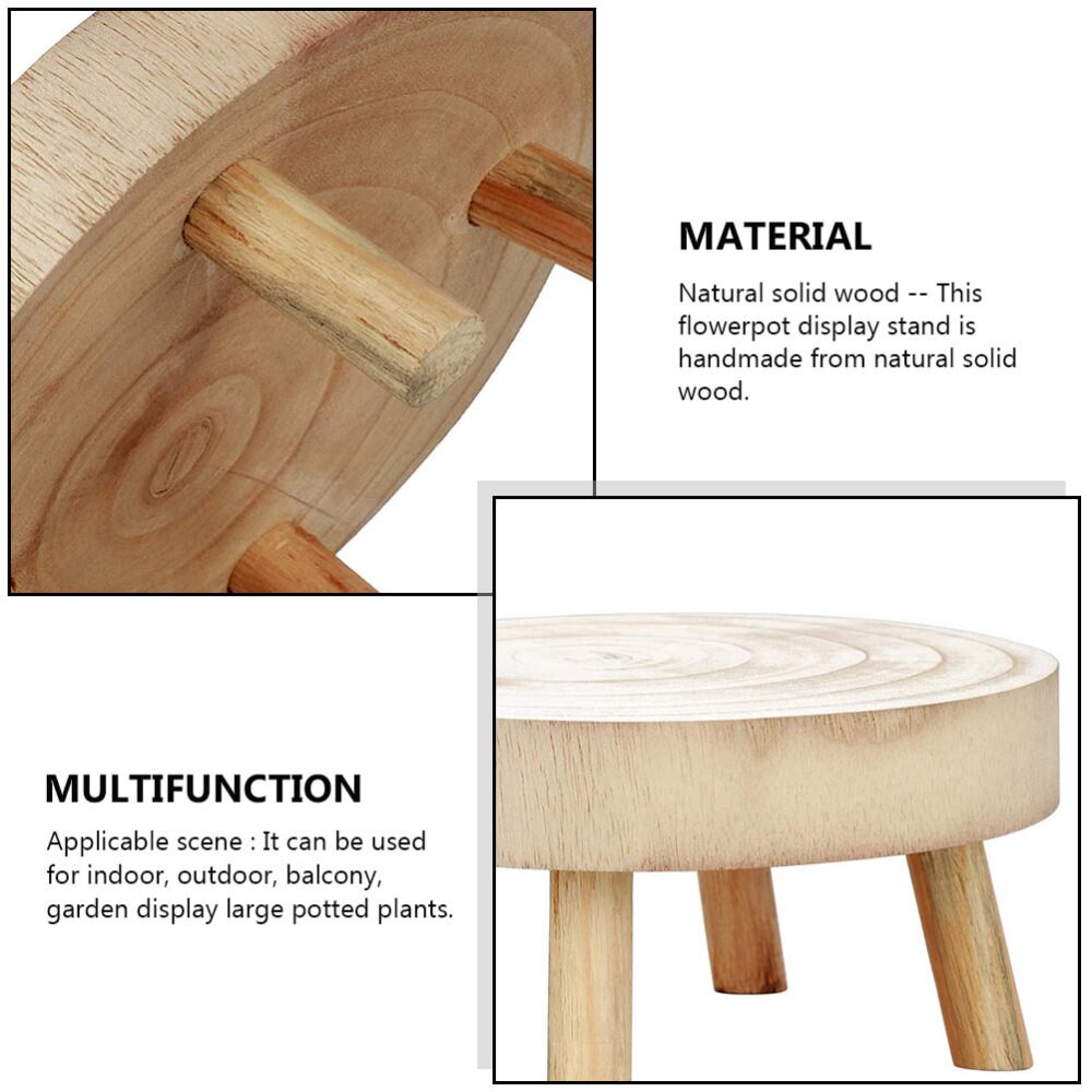 Multifunctionele Hout Planter Pot Bloem Stand Rack Staande Bonsai Houder