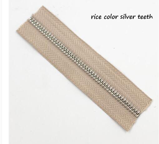 2 meter 5#  metalen groene verstelbare lengte montage rits diy handtassen tassen laarzen jaszak donsjack koperen rits  a0334f: No7