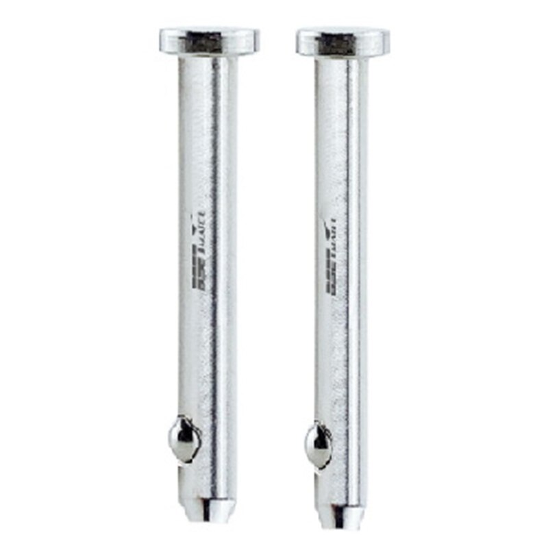 BSET MATEL 2PCS 5mm Positioning Pin Steel Dowel Pin Flat Head Cylindrical Pins for Farm Lawn Garden Ball Pin Retainer