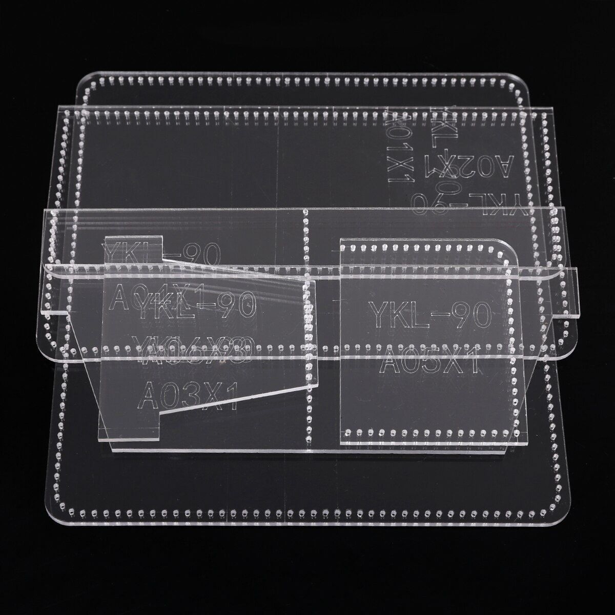 Practical Acrylic Wallet Template Transparent Temp... – Grandado