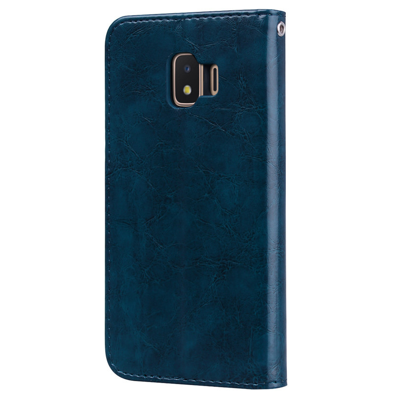 Luxury Leather Flip Case For Samsung Galaxy J2 Core Case Wallet Stand Flip Phone Case For Funda Samsung J2 Core J260F Case Coque
