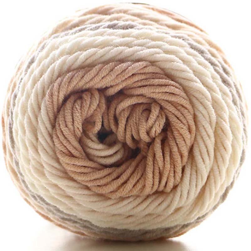 Fils de coton en soie naturelle doux | Laine, fil épais, tricot d'amoureux, laine tricot Crochet, tissage fil, bricolage, 2 pièces: 10-2pc