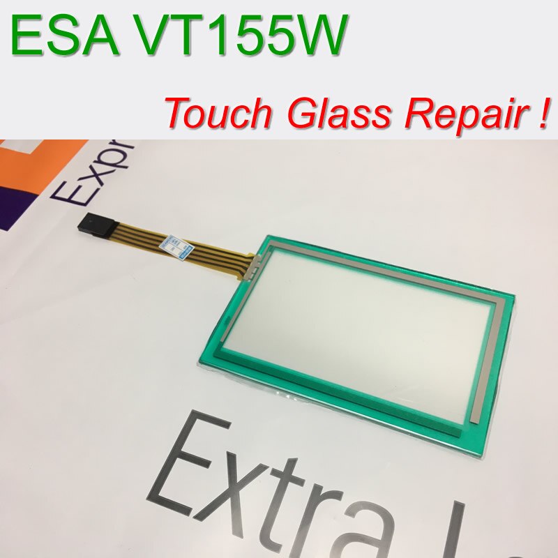Touch Panel voor ESA VT155W000CN VT155W000ET Touch Screen Panel Glas met Beschermende Film (Overlay) Reparatie,,