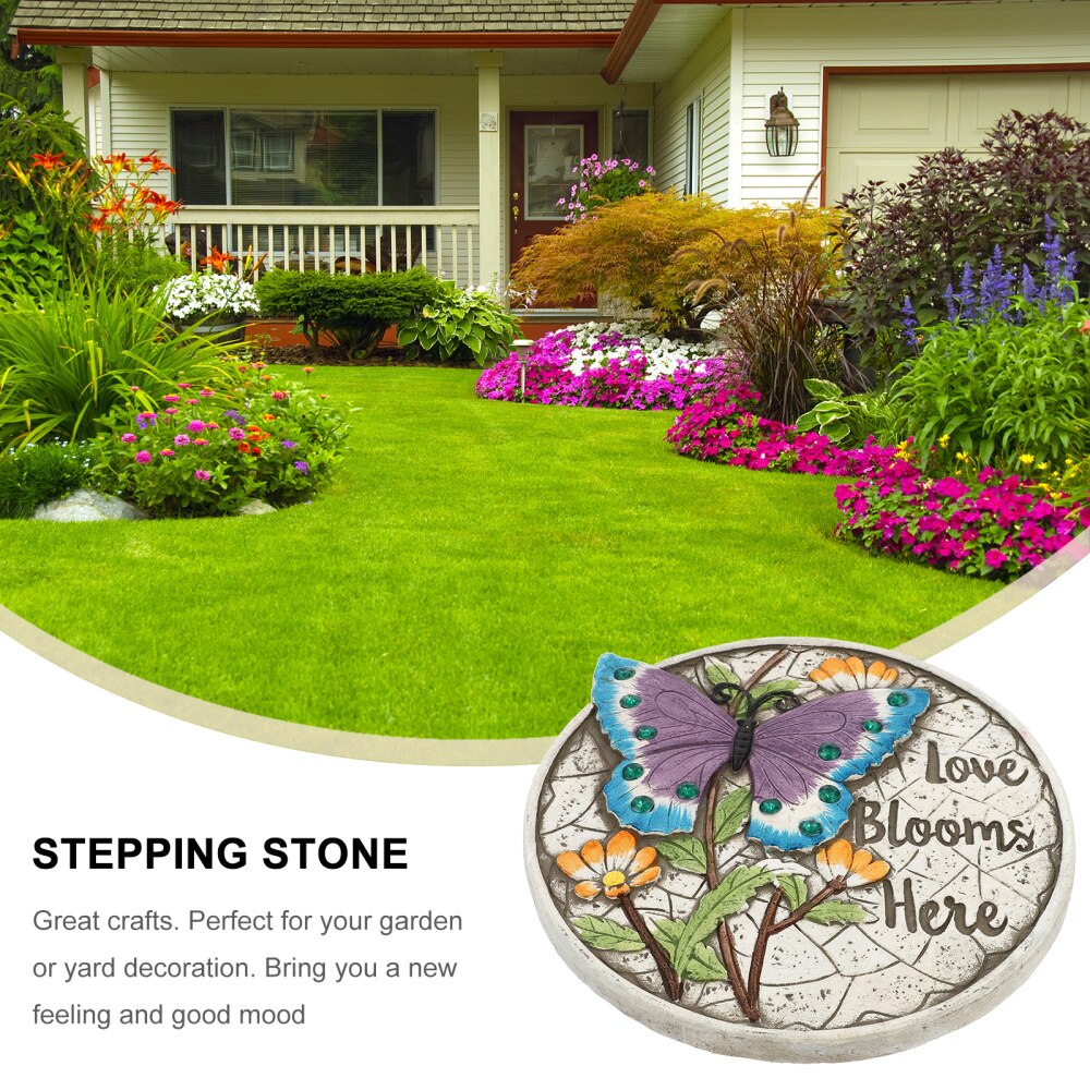 Garden Lawn Landscaping Foot Pedal Ting Step Stone Garden Cement Stepping Stones