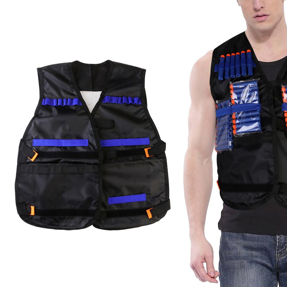 Vest for War Game Battle Game (Black)