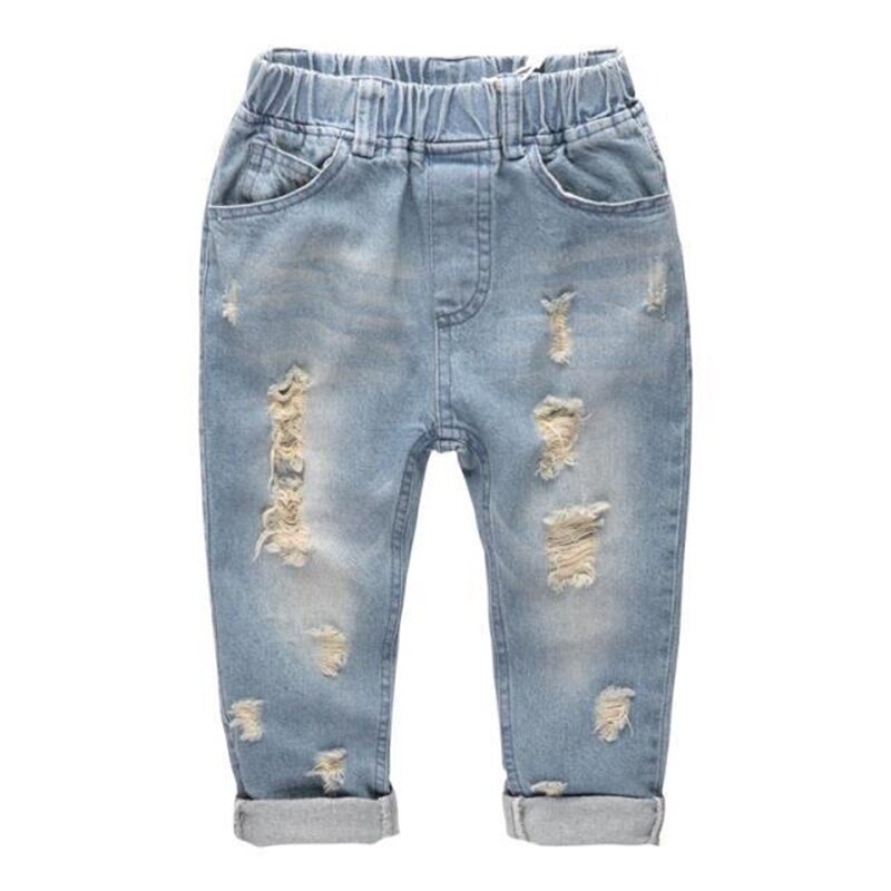 Panegy Kinder Cargo Jeans - Elastische Denim Hose Für Jungen & Mädchen 3-13 Jahre