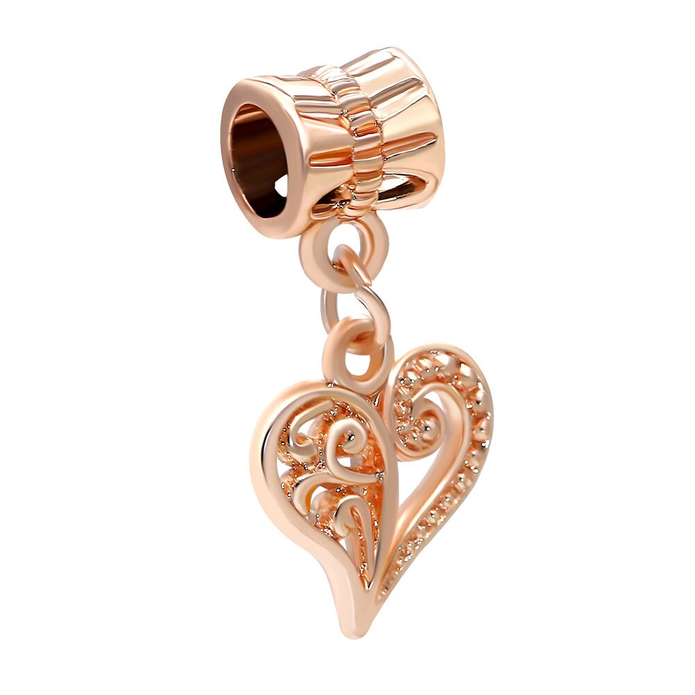 1pc 2022 roségoldene murmeln-schwester-lebensbaum-diy-perlen, passend für europäische Charme-armbänder, schmuckzubehör  v033: A897