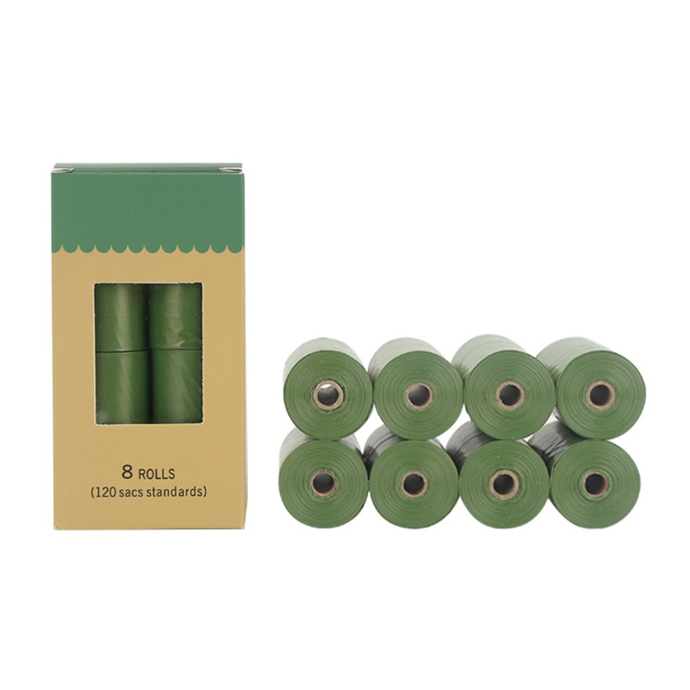 Dog Poop Bag Biodegradable Dog Poop Bags Eco-Friendly Pet Waste Pouch Clean Up Refill Rolls Pet Poop Pouch Dispenser: Tasteless