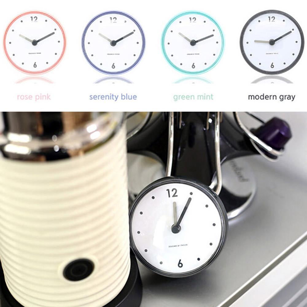 Badkamer Waterdichte Keuken Klok Zuignap Wandklok Decor Douche Timer Decor Tiny Wc 40FP20