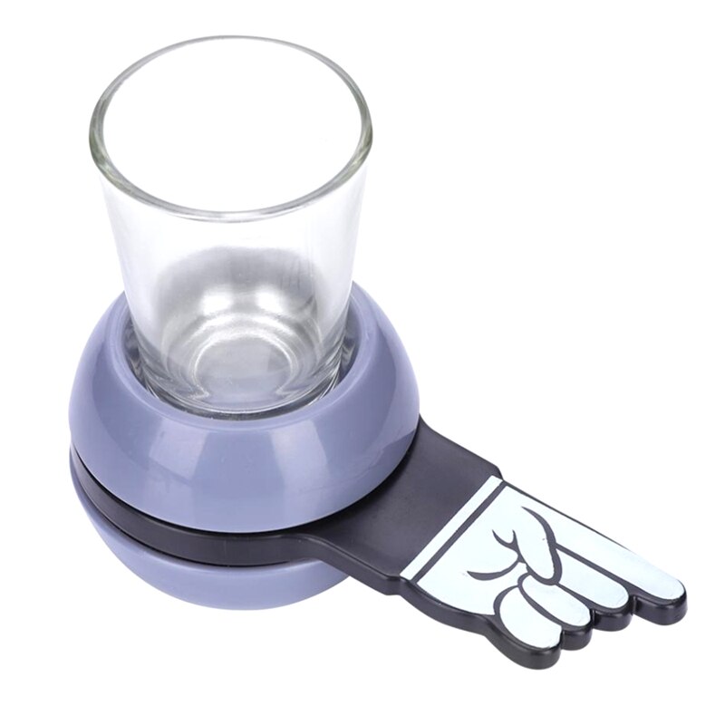 Fbil-Spinner Party Game Draaibare Bier Wijn Gl Cup Kit Spin De Shot Drinking Game Entertainment Levert: Default Title