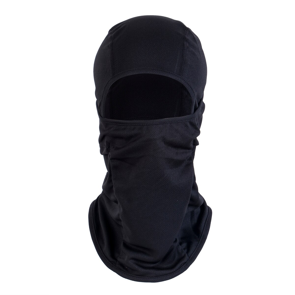 Mascarilla facial de protección del cuello para moto y esquí, para uso exterior: Black