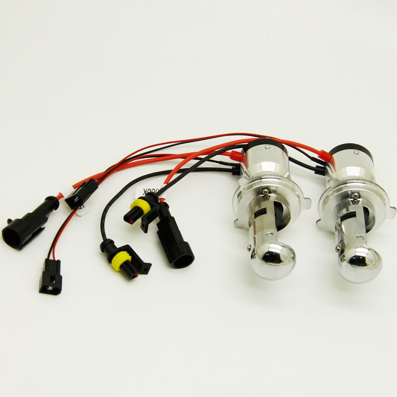 Gute Bi-Xenon H4 Xenon Bausatz versteckt Hallo Lo lampen 55w H4 Bi Xenon lampen scheinwerfer 6000K 8000K H4-3