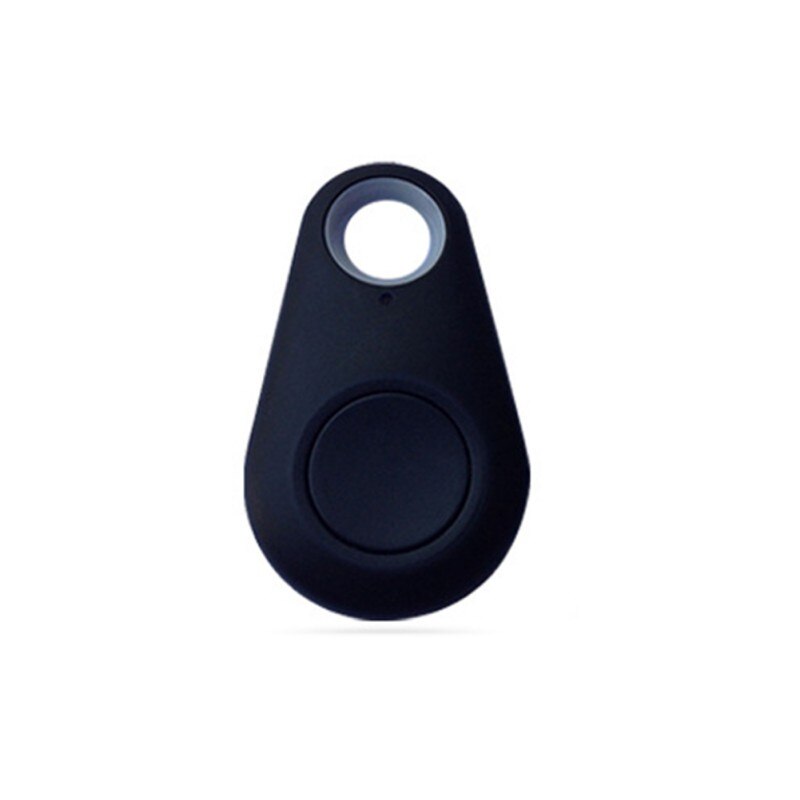Portable Mini Anti-lost Remote Device Tracker Bluetooth Alarm Child Pet Wallet Bag Phone Finder Key Box Tracker For IOS Andriod: Black