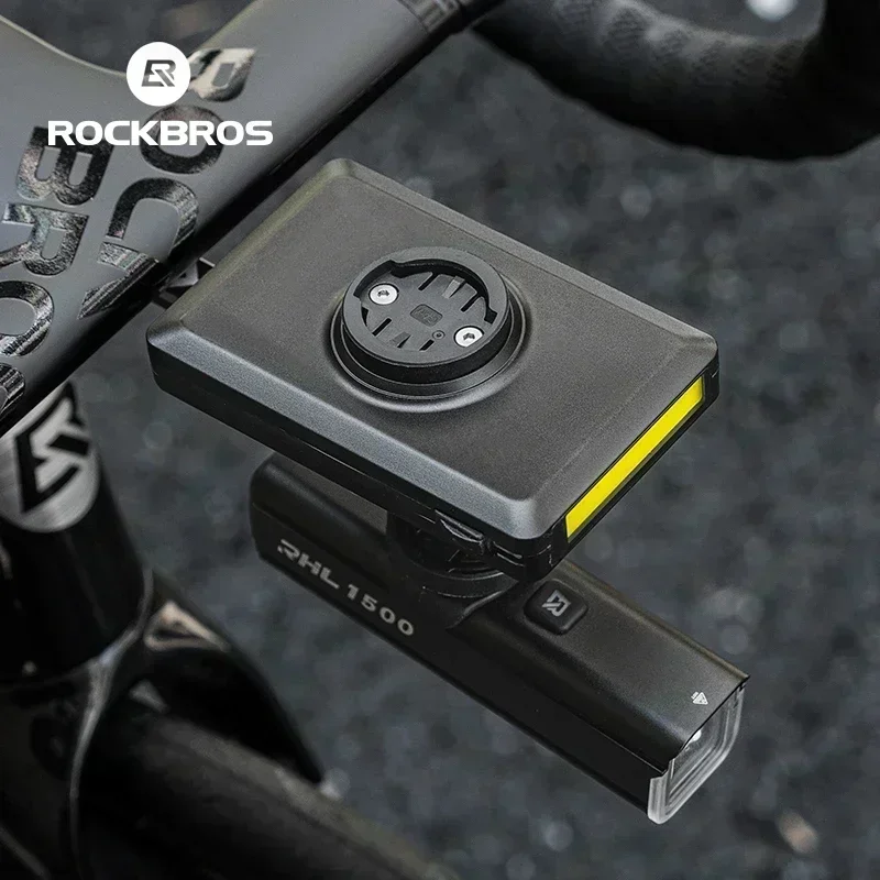 ROCKBROS – feu avant de vélo 5000/10000mAh, étanche IP64, lumière forte, lampe de sécurité pour cyclisme, grande capacité, point culminant