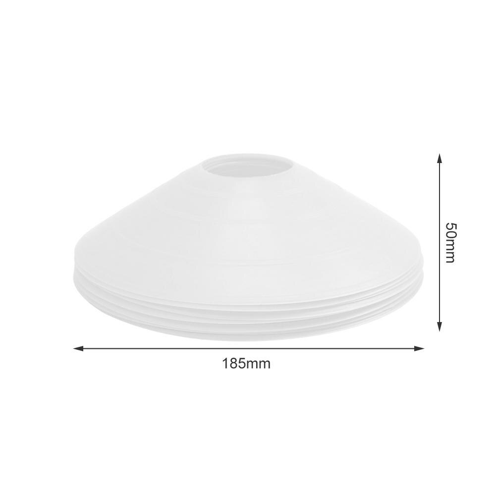 Marker Discs Portable Delicate 30x Soccer Training Disc Cones Football Drill Cone Markers Sports Accessories: E