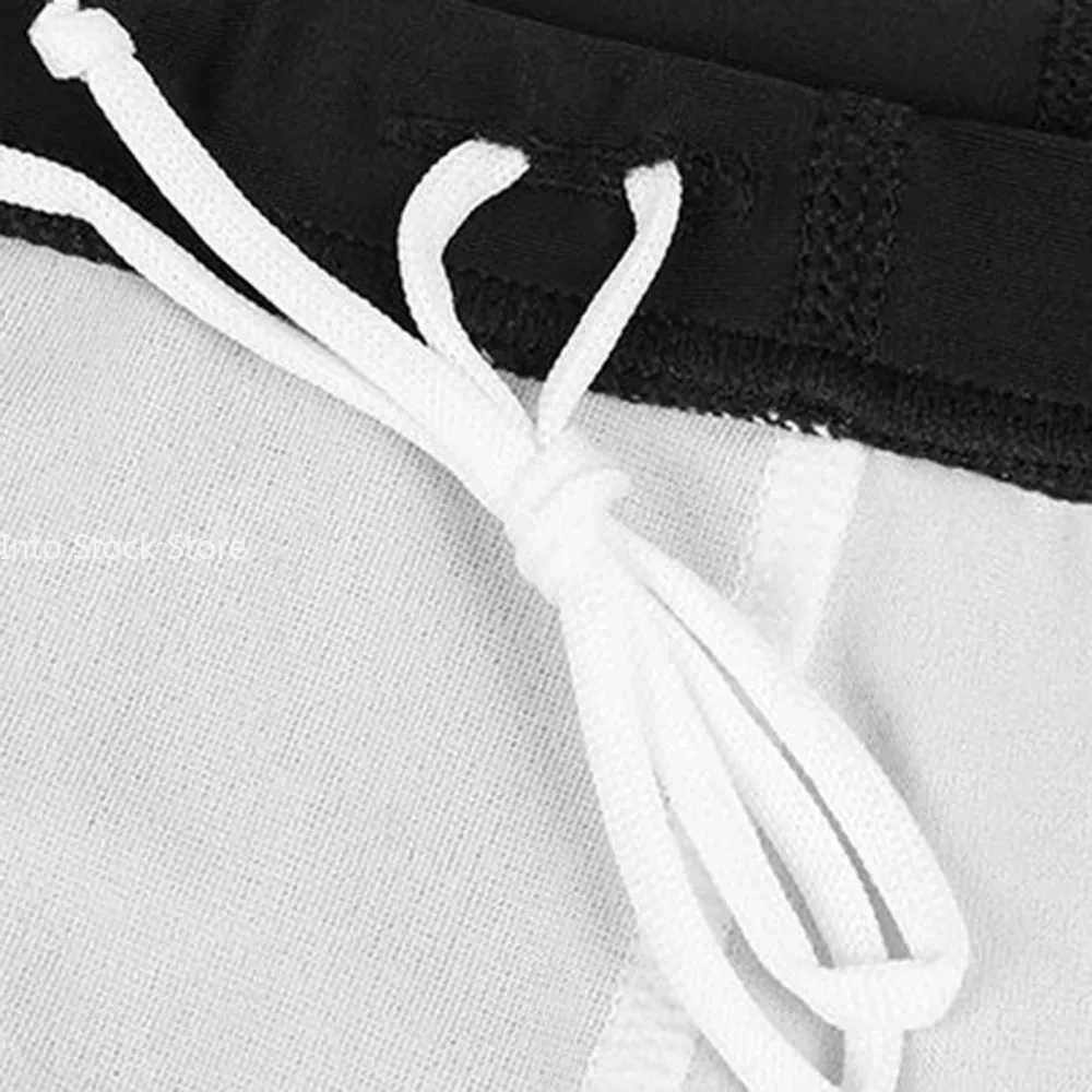 traje de baño para hombre, bañadores sexis, Boxer de secado rápido, pantalones cortos ajustados, bañadores de talla grande, natación de secado rápido