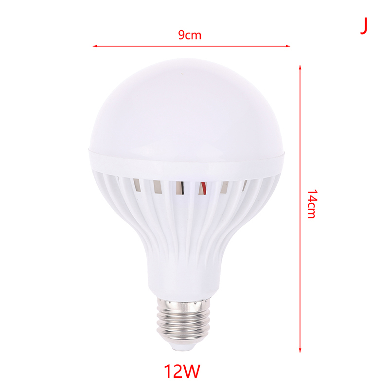 1pc led-pærer  e27 lamper  dc 12v led-lys 5w 7w 9w 12 w 15w 20w 30w til led-pærer 12-85v lavtrykspære: Hvid