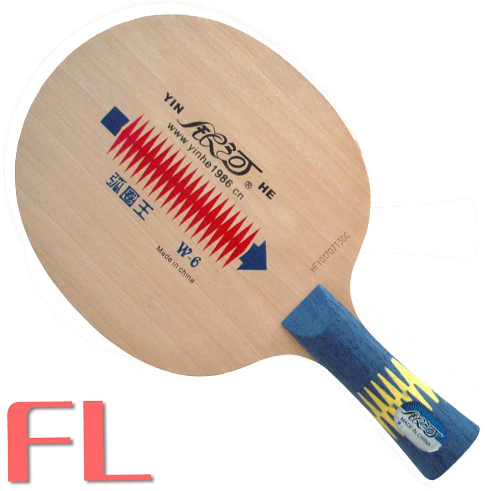 Original Yinhe Milky Way Galaxy W-6 Loop King W6 W 6 table tennis pingpong blade: FL long handle