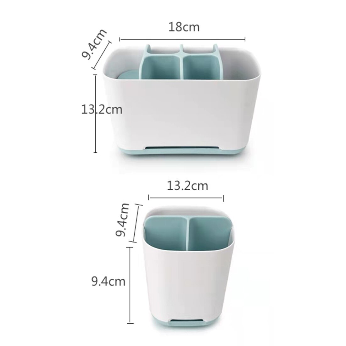 Multifunctional 3 Slot Electric Toothbrush Holder Toothpaste Storage Large Capacity Toothbrush Holder Bathroom Accessories