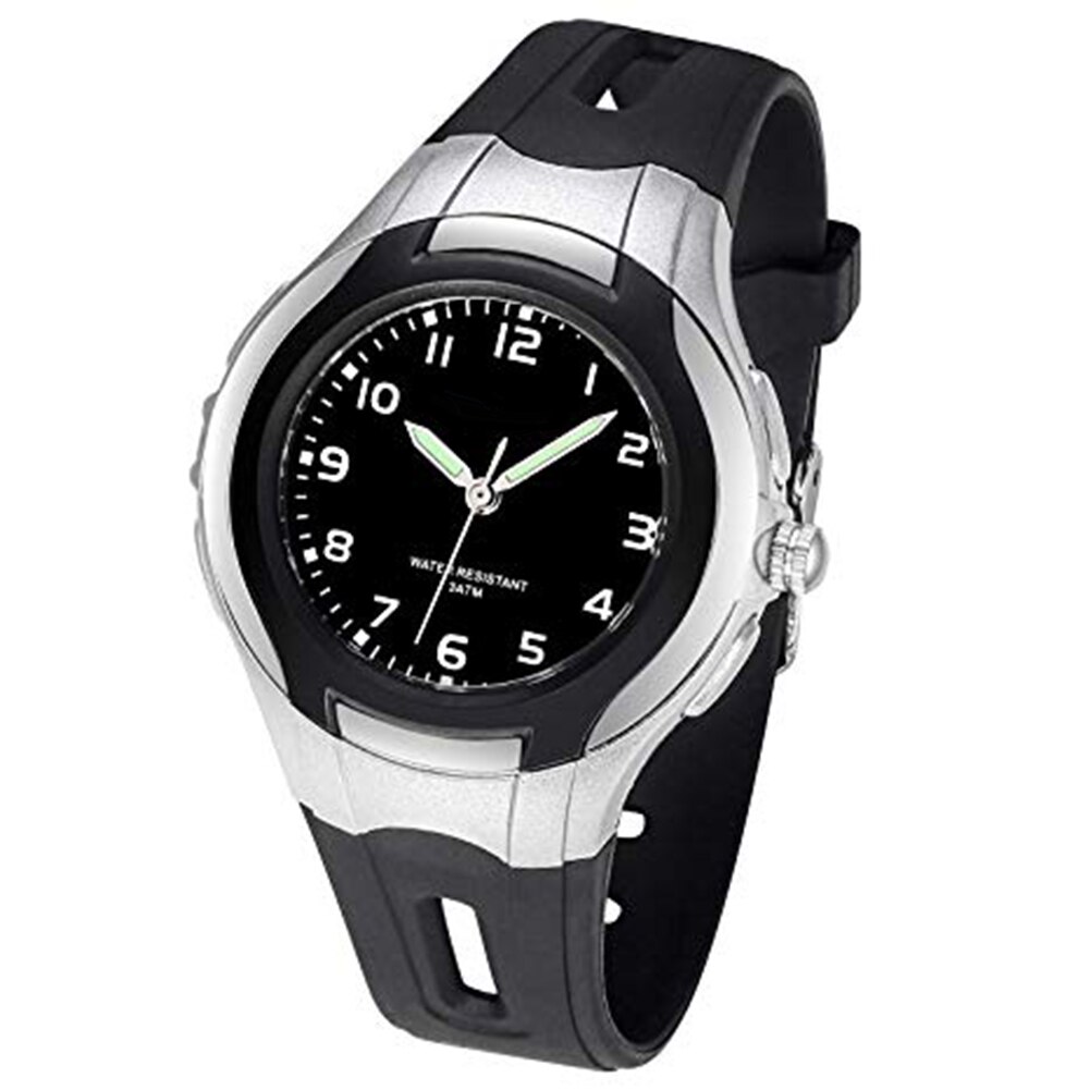 Round Dial Kid Boy Girl Student Waterproof Quartz Jelly Wrist Watch