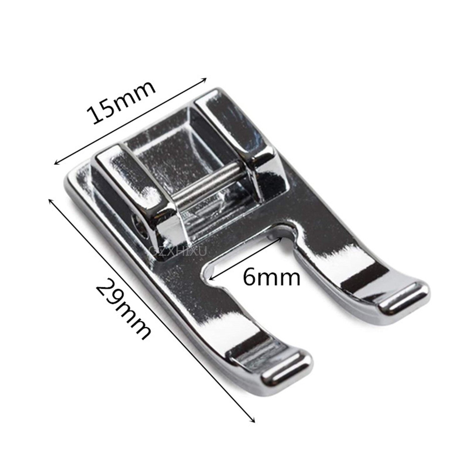 Inländische Nähmaschine Teile Offene spitze Fuß Nähfuß Teile Nähzubehör AA7012