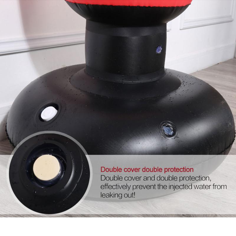 PVC Punching Boxing Bag 1.6M Inflatable Stress Fitness Training Punching Boxing Bag Homehold Pressure Relief Sandbag With Pump