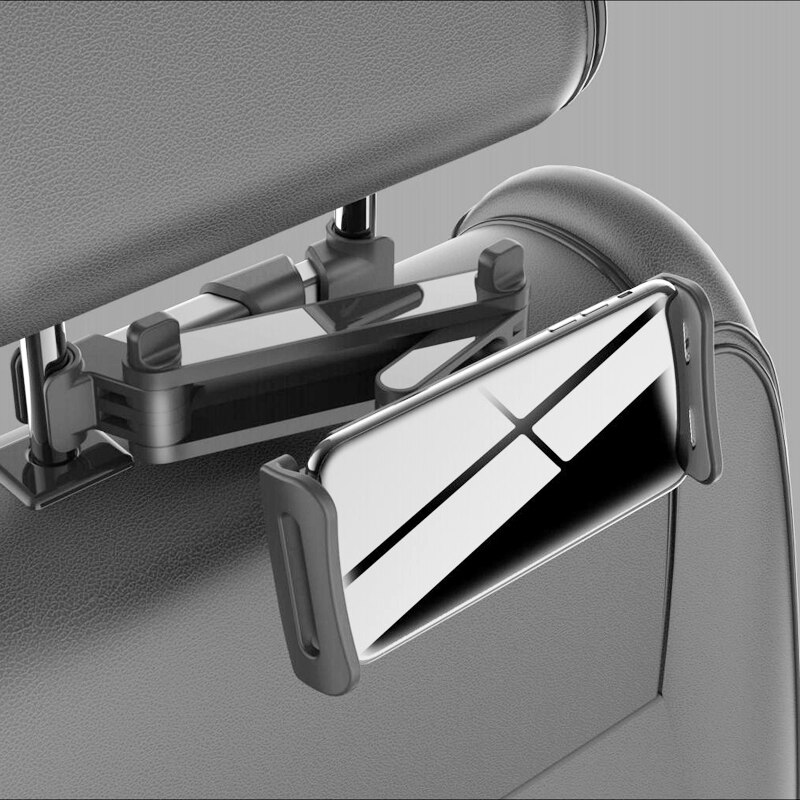 Flessibile rotante a 360 gradi per iPad cuscino per auto supporto per telefono cellulare supporto per Tablet sedile posteriore poggiatesta staffa di montaggio 5-11 pollici