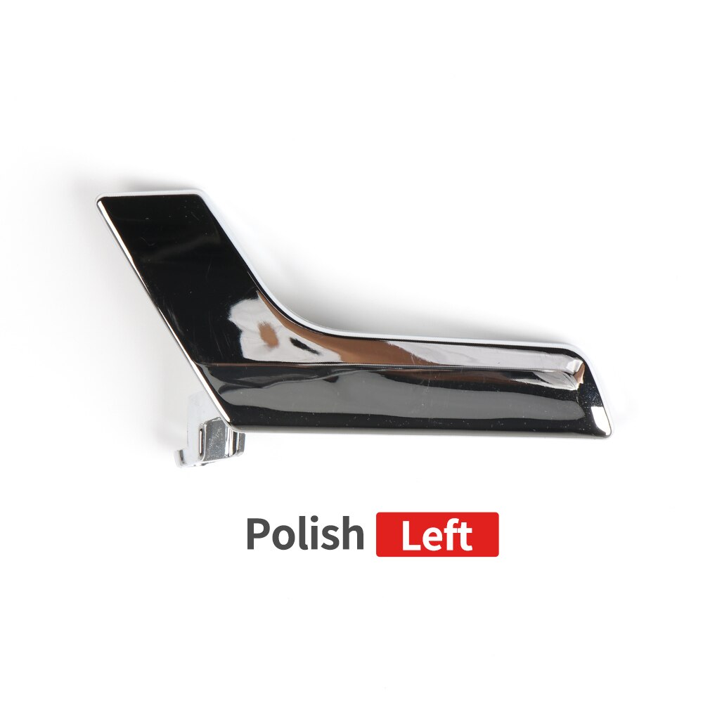 Manija cromada para puerta Interior izquierda y derecha mejorada, para Mercedes Benz W204 Clase C GLK300 C180 C200 C300: Polish Left