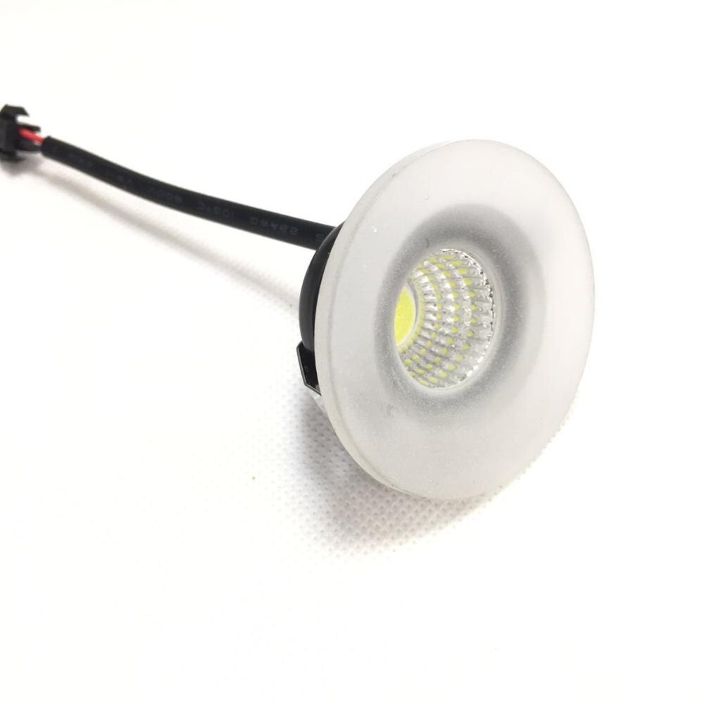 5 stuks/partij mini downlight kastspot diameter 48mm 3w plafond inbouwlampen  ac85-265v dimbare downlights