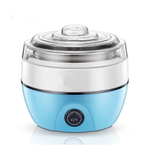 DMWD Electric Yogurt Maker Mini Multifunction 3 Cups Yoghourt Machine 1L Stainless Steel Liner Leben Natto Rice Wine Fermenter: no cup