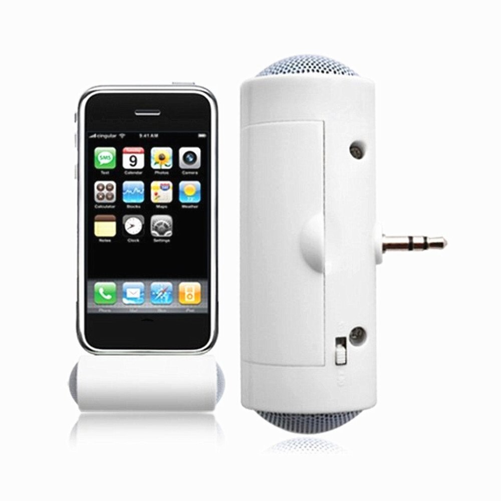 mini altoparlanti stereo altoparlanti amplificatore lettore MP3 per smartphone con connettori da 3.5mm per iPhone iPod androide MP3 MP4