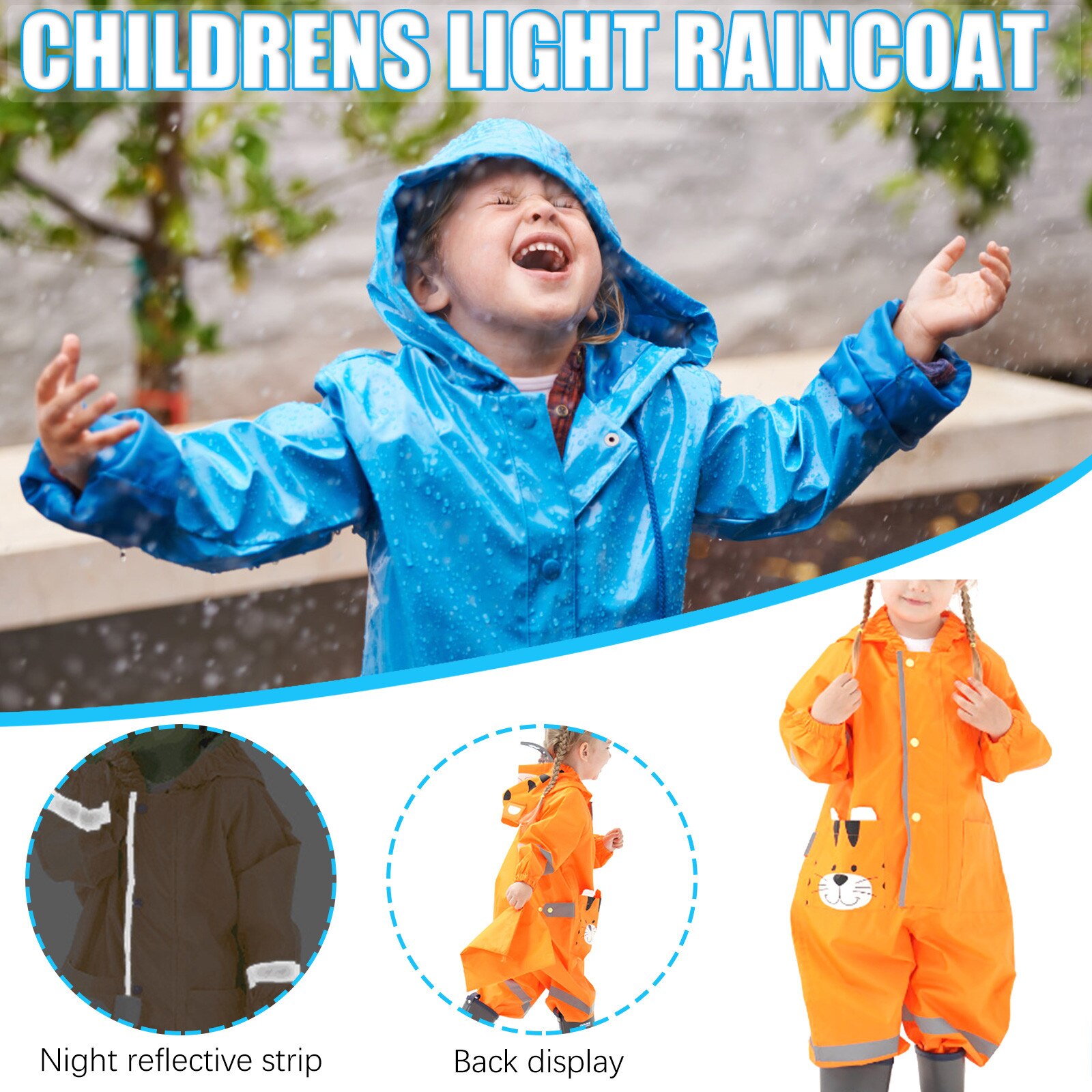Manteau imperméable pour enfants, vêtement de pluie, Style Animal, dessin animé, pour étudiants