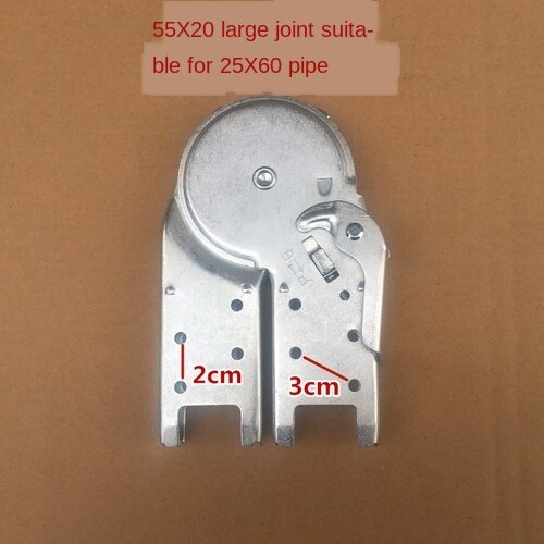 Ladder Joint Accessories Folding Thickened Buckle Trestle Ladder Aluminum Alloy Elbow Connector: 55X20