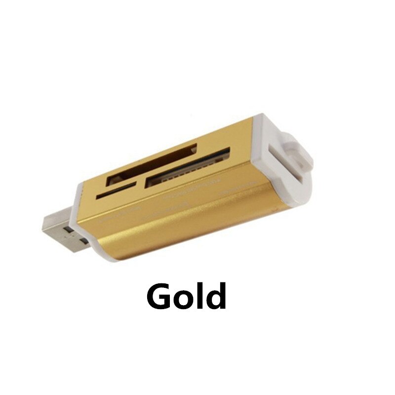 Multi All in 1 Micro USB 2.0 Memory Card Reader Adapter for Micro SD SDHC TF M2 MMC MS PRO DUO Card Reader