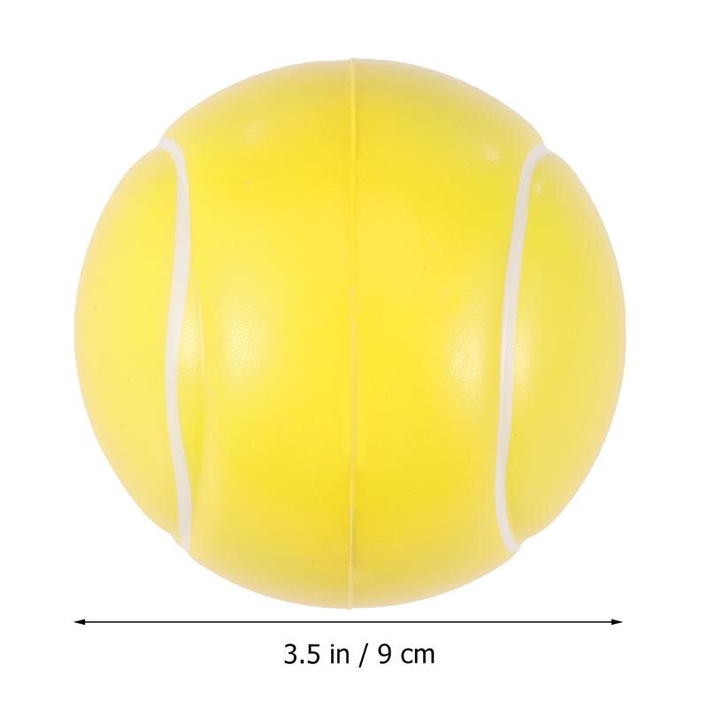 8pcs 6.3cm Squeeze Ball Toy Football Basketball Soft Foam Sponge Anti stress Baseball Tennis Toys for Kids Children