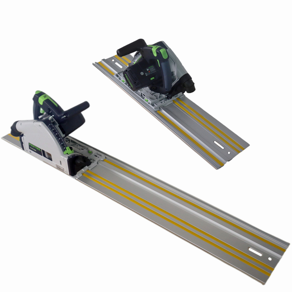 55" Track Saw Guide Rail for Makita or Festool Track Saws 1400mm Guide for Repeatable Rip Cuts & Optimized Bevel & Straight Cuts