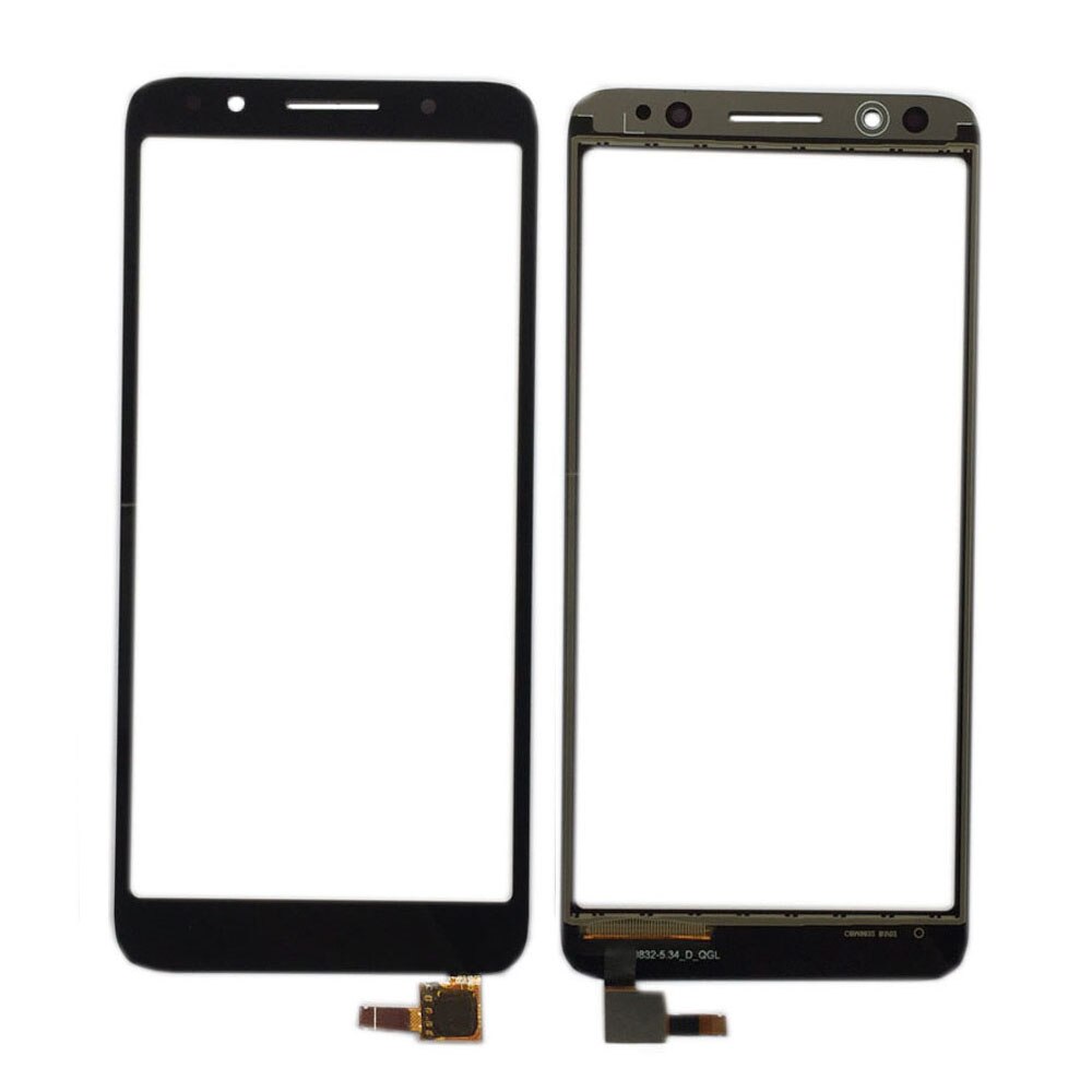 Touch Screen Digitizer Panel For Alcatel 1X 5059D 5059 Lens Sensor TouchScreen Mobile Tools 3M Glue Wipes Touch